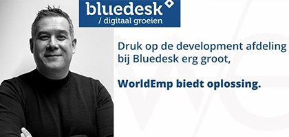 Remote werken bij bluedesk | WorldEmp